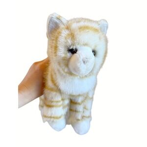 Douglas Cuddle Plush Light Orange Tabby Cat Adele 14 The Cuddle Toy Stuffed Cat